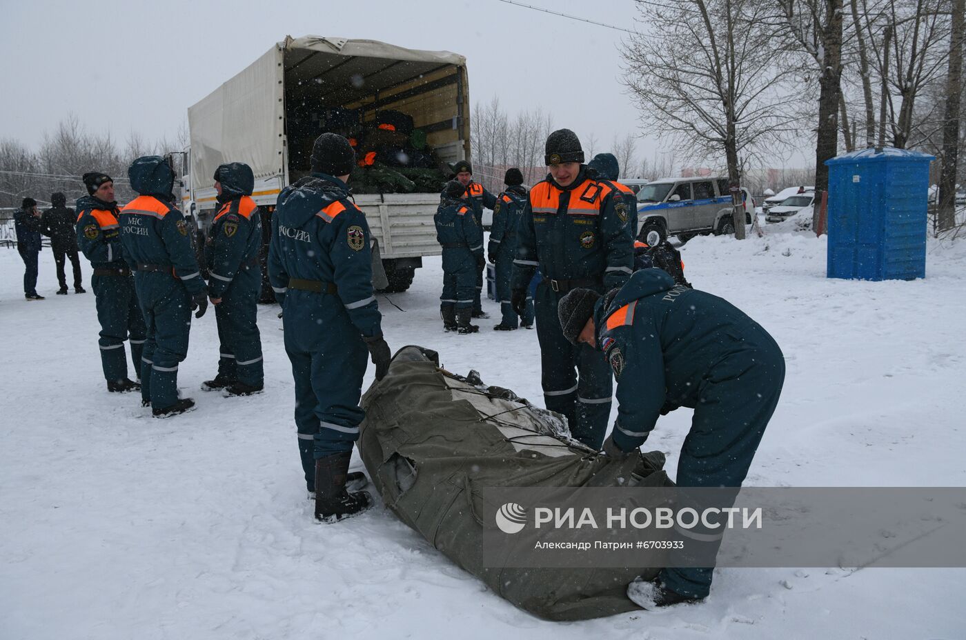 Авария на шахте "Листвяжная" в Кузбассе
