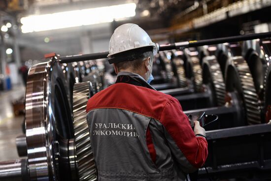 Визит делегации Пакистана на завод "Уральские локомотивы"