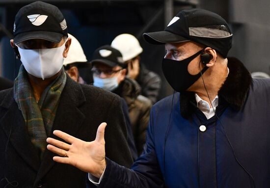 Визит делегации Пакистана на завод "Уральские локомотивы"