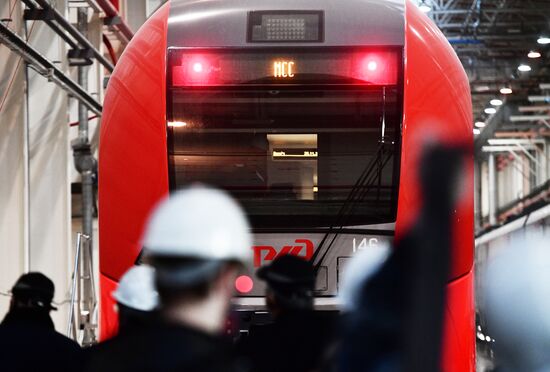 Визит делегации Пакистана на завод "Уральские локомотивы"