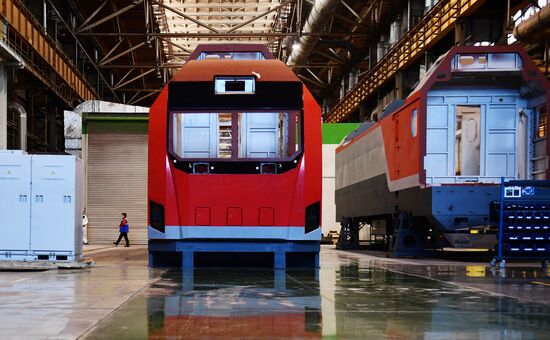 Визит делегации Пакистана на завод "Уральские локомотивы"