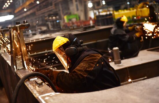 Визит делегации Пакистана на завод "Уральские локомотивы"