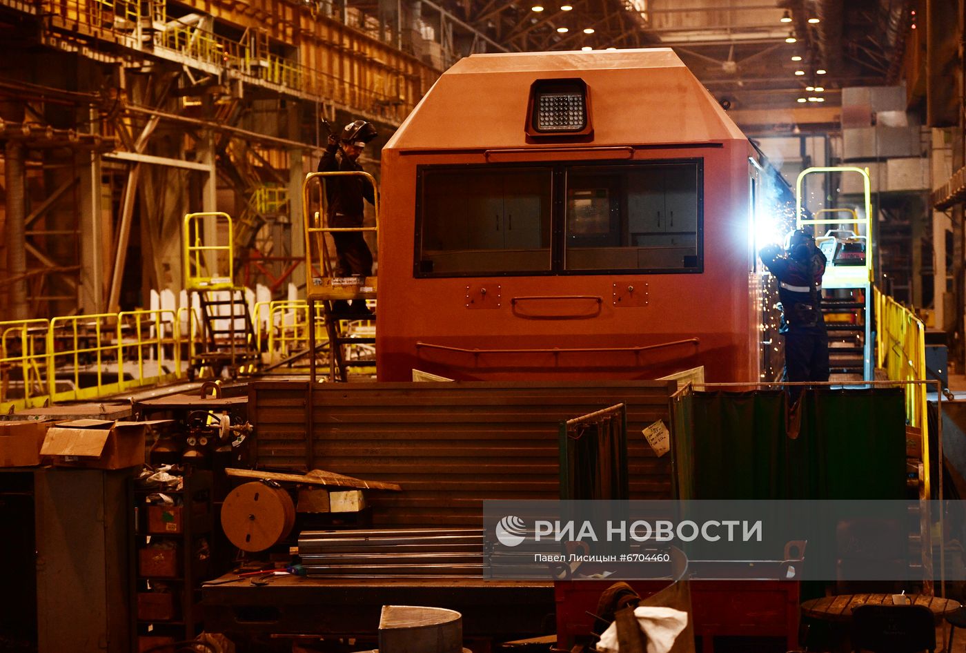 Визит делегации Пакистана на завод "Уральские локомотивы"