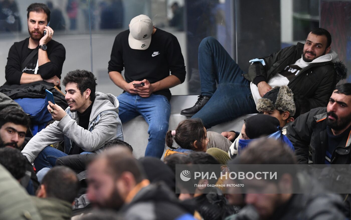 Ситуация в аэропорту Минска