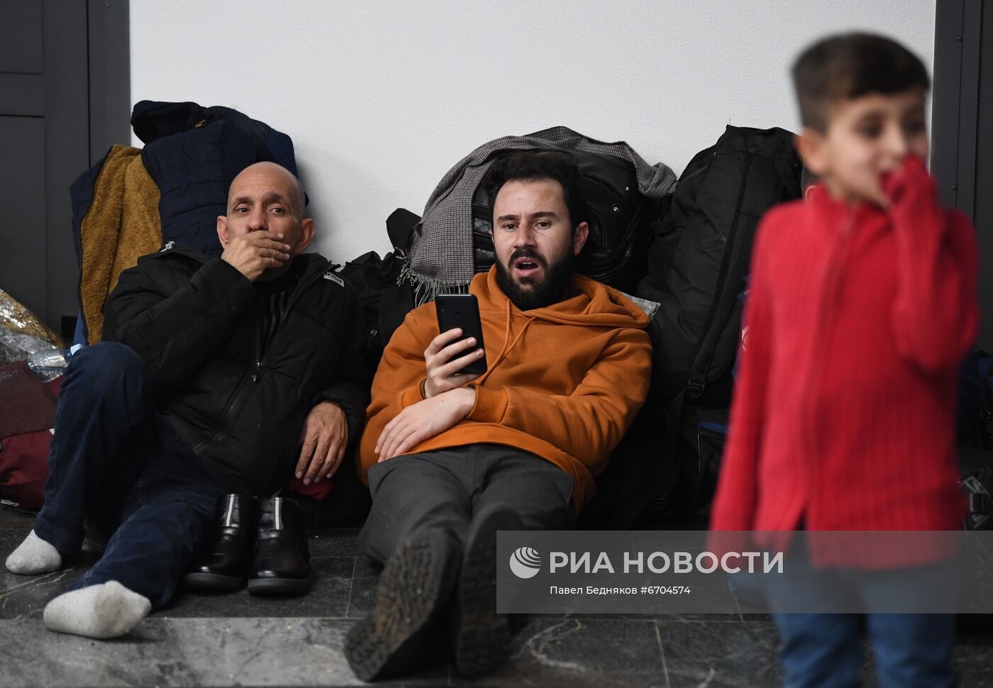 Ситуация в аэропорту Минска