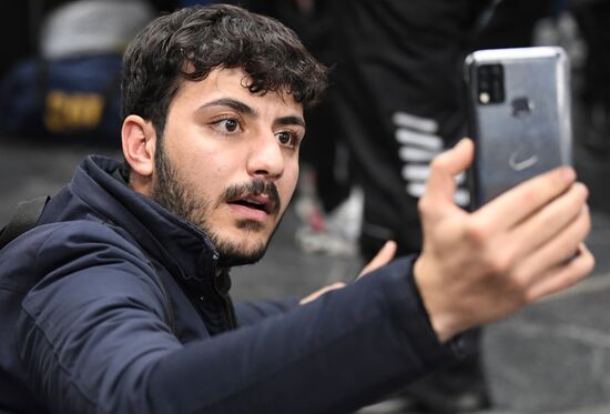 Ситуация в аэропорту Минска