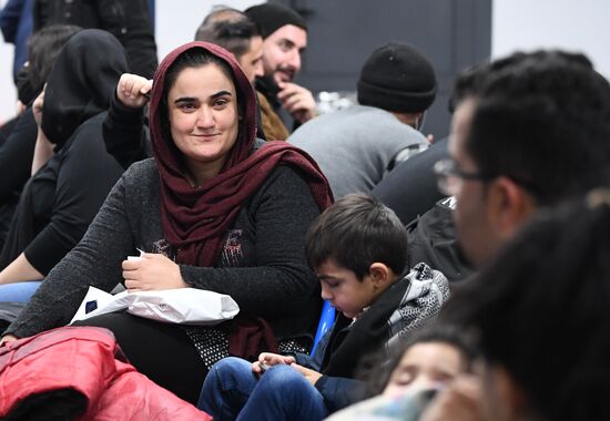 Ситуация в аэропорту Минска