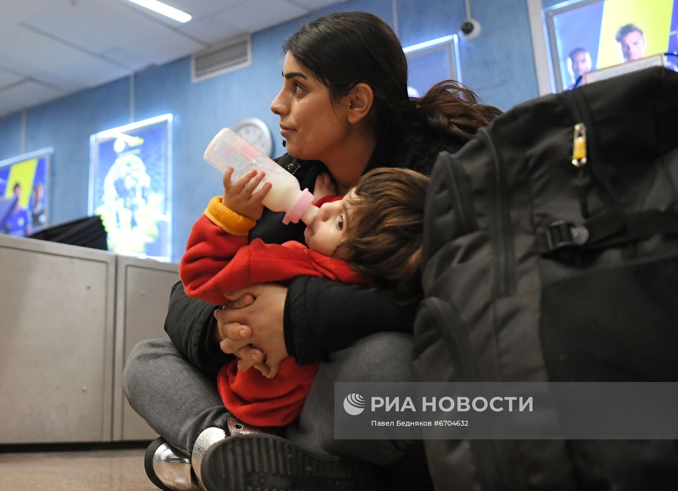 Ситуация в аэропорту Минска