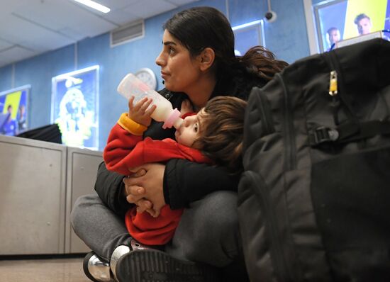 Ситуация в аэропорту Минска