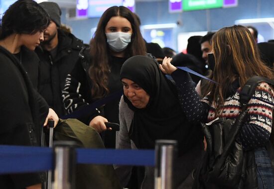 Ситуация в аэропорту Минска