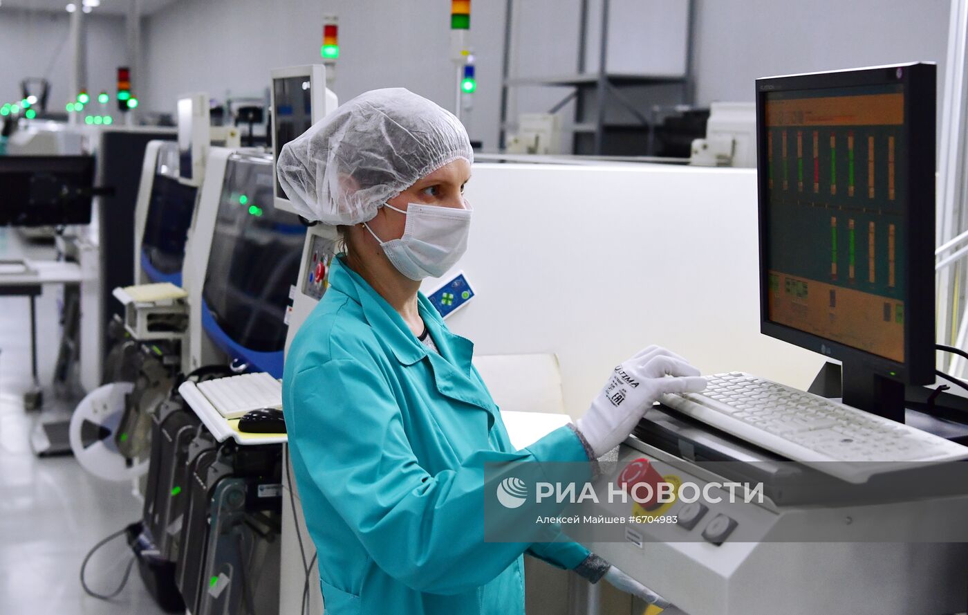 Запуск нового производства на предприятии "Рикор Электроникс" 