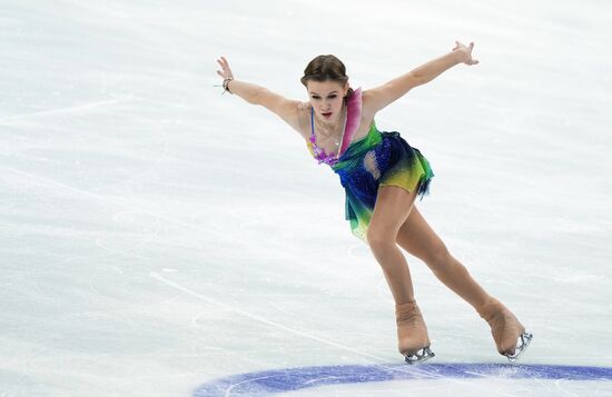 Фигурное катание. VI этап Кубка мира. Женщины. Короткая программа