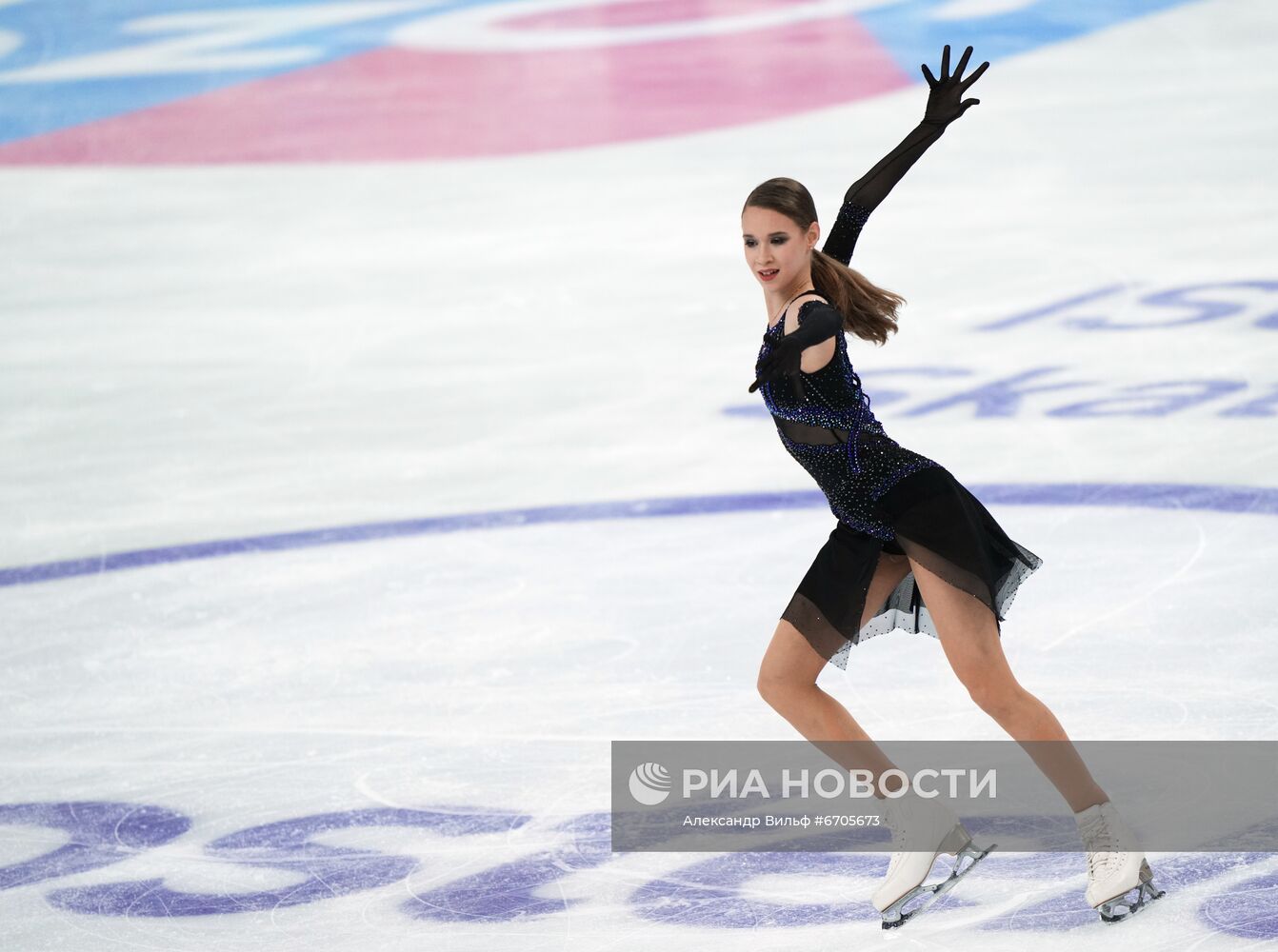 Фигурное катание. VI этап Кубка мира. Женщины. Короткая программа