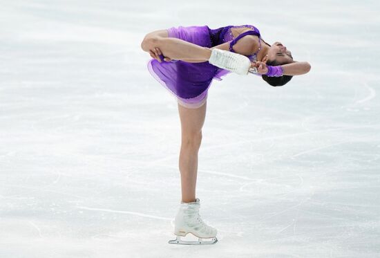 Фигурное катание. VI этап Кубка мира. Женщины. Короткая программа