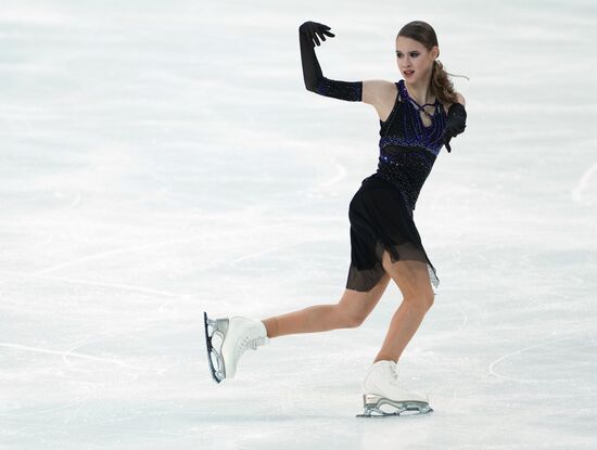 Фигурное катание. VI этап Кубка мира. Женщины. Короткая программа