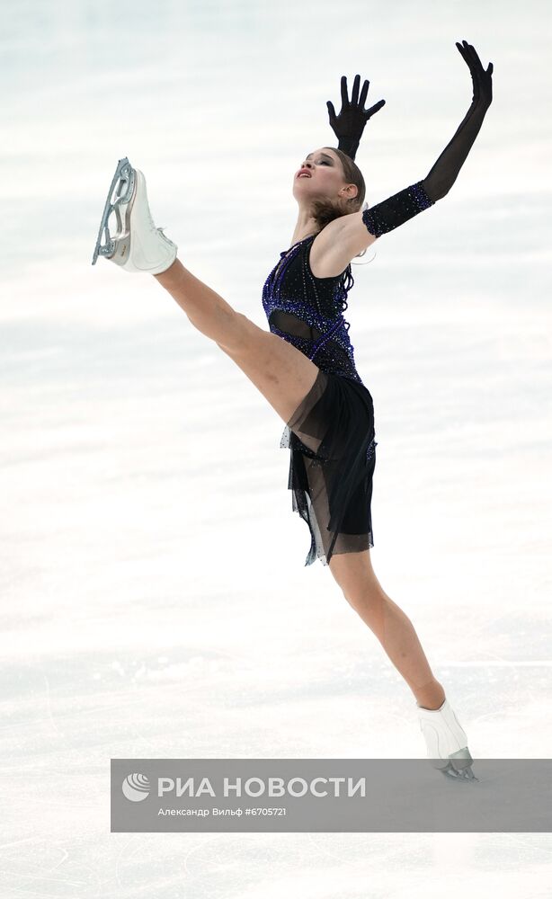 Фигурное катание. VI этап Кубка мира. Женщины. Короткая программа