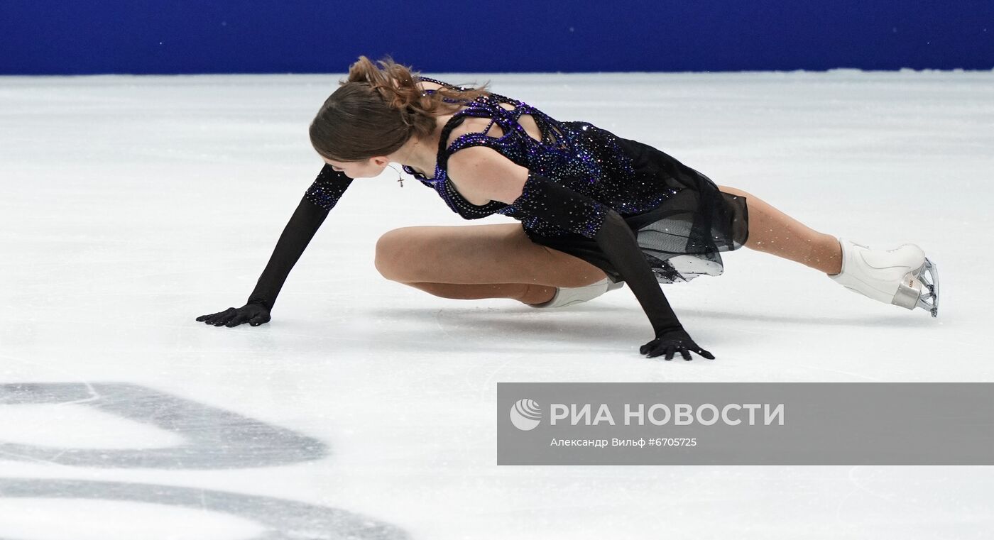 Фигурное катание. VI этап Кубка мира. Женщины. Короткая программа
