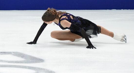 Фигурное катание. VI этап Кубка мира. Женщины. Короткая программа