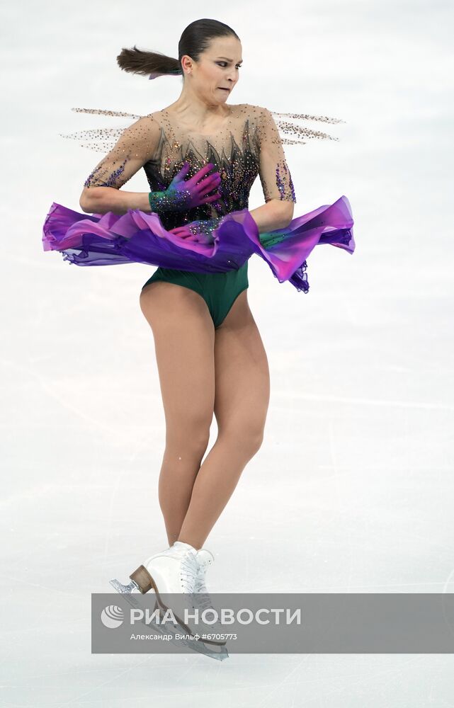 Фигурное катание. VI этап Кубка мира. Женщины. Короткая программа