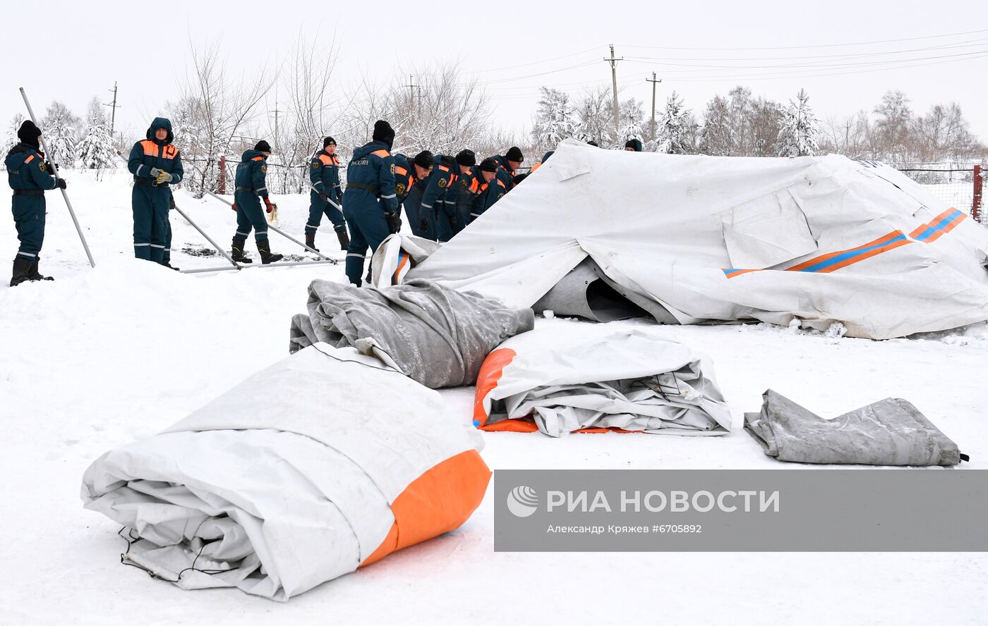 Обстановка у шахты "Листвяжная" в Кемеровской области