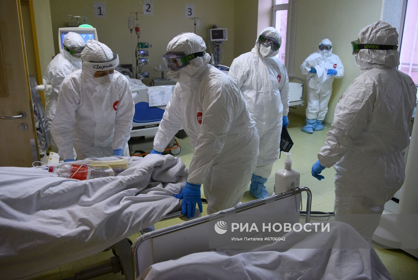 Лечение пациентов с COVID-19 в ЦКБ  "РЖД-Медицина" в Москве