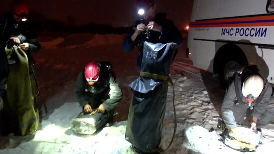 Горноспасатели отправились на разведку ситуации на аварийном участке шахты "Листвяжная"
