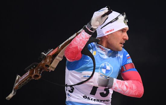 Биатлон. I этап Кубка мира. Мужчины. Индивидуальная гонка