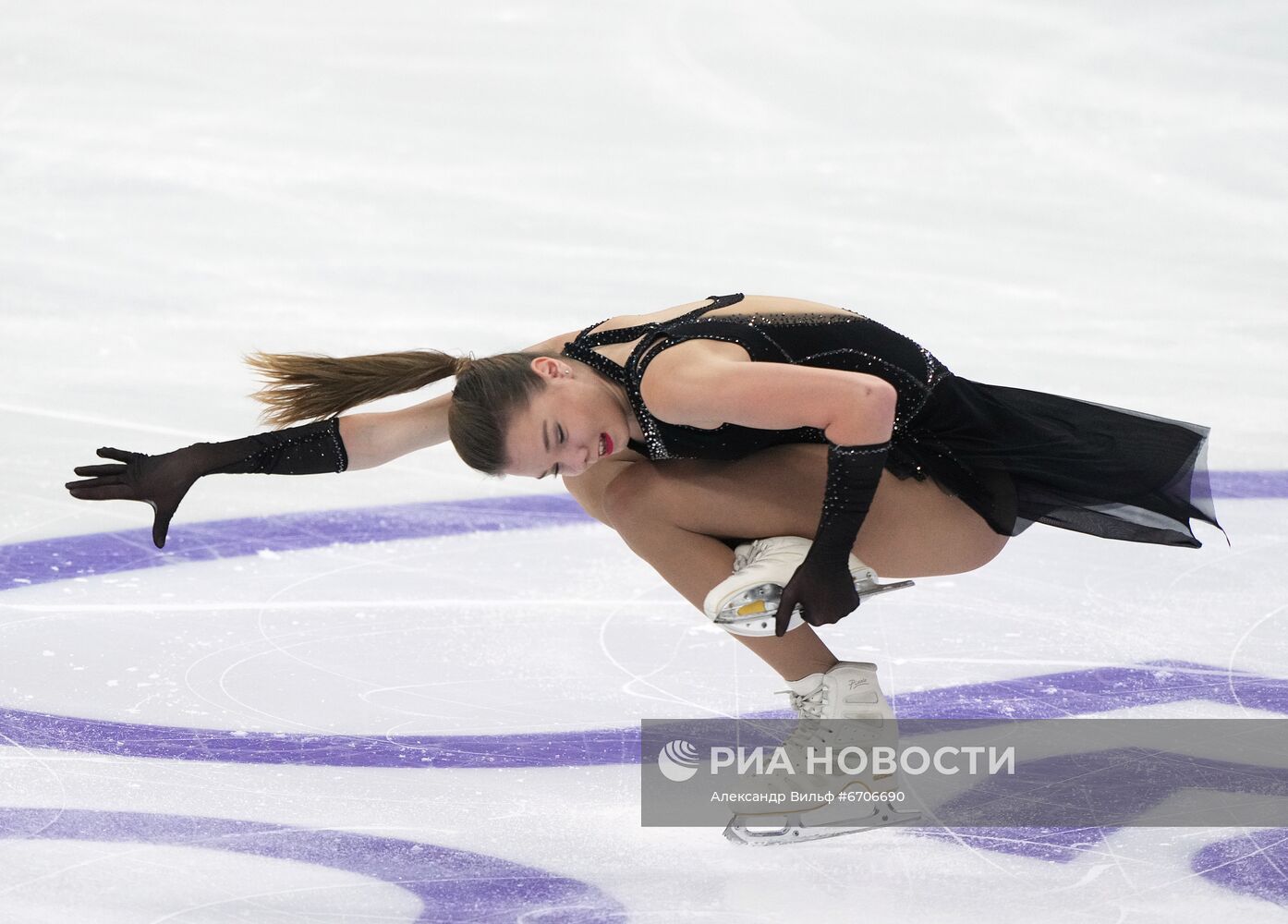 Фигурное катание. VI этап Кубка мира. Женщины. Произвольная программа