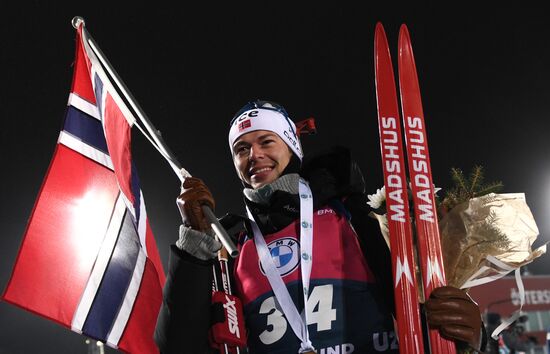 Биатлон. I этап Кубка мира. Мужчины. Индивидуальная гонка