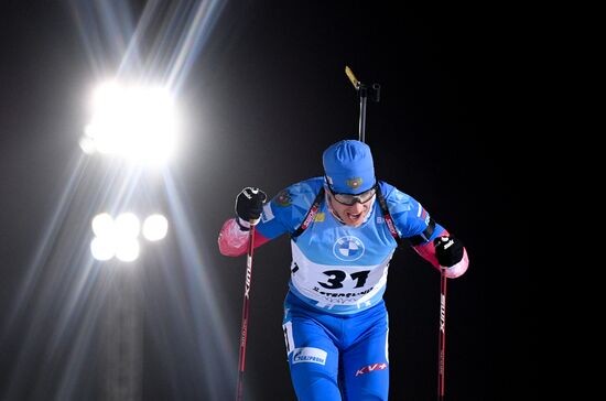 Биатлон. I этап Кубка мира. Мужчины. Индивидуальная гонка