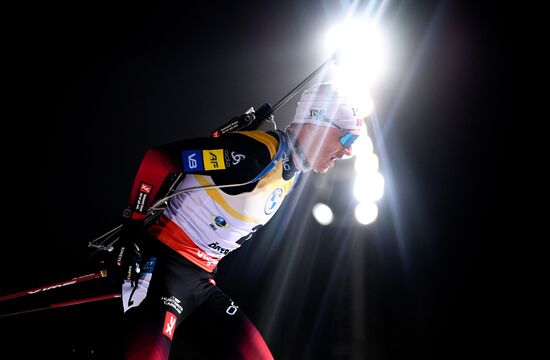 Биатлон. I этап Кубка мира. Мужчины. Индивидуальная гонка