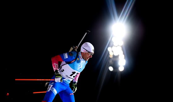 Биатлон. I этап Кубка мира. Мужчины. Индивидуальная гонка