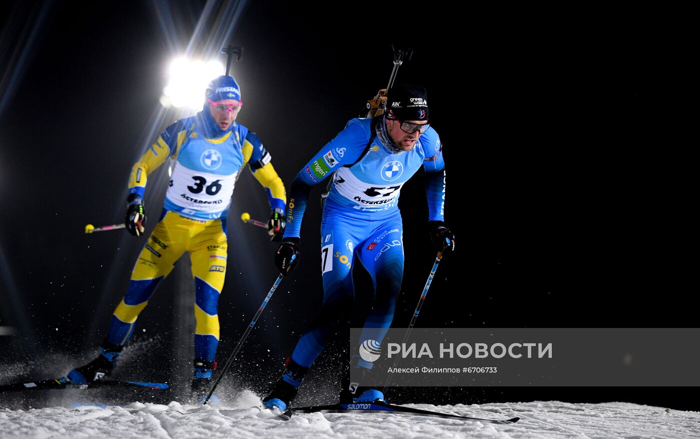 Биатлон. I этап Кубка мира. Мужчины. Индивидуальная гонка