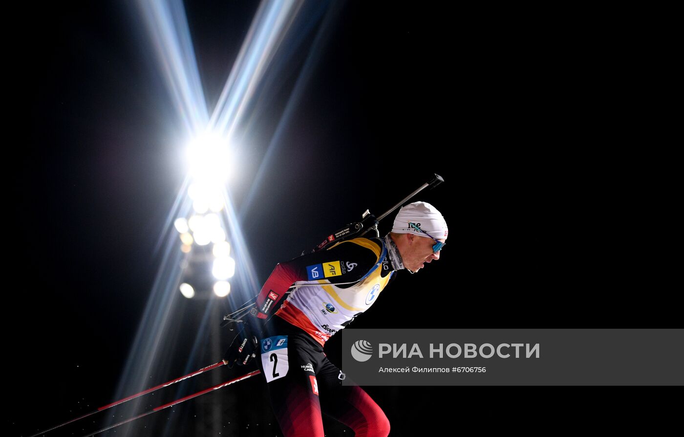 Биатлон. I этап Кубка мира. Мужчины. Индивидуальная гонка