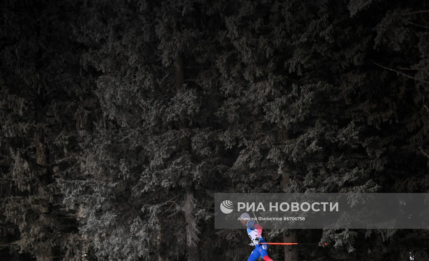 Биатлон. I этап Кубка мира. Мужчины. Индивидуальная гонка