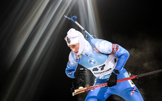 Биатлон. I этап Кубка мира. Мужчины. Индивидуальная гонка