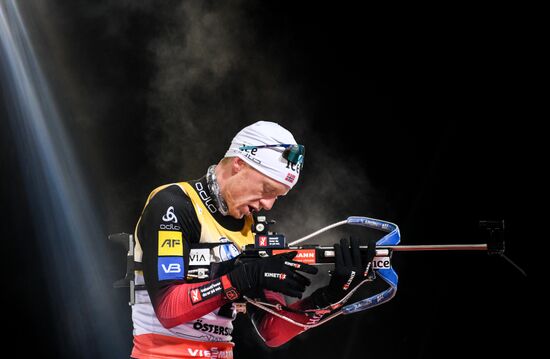 Биатлон. I этап Кубка мира. Мужчины. Индивидуальная гонка