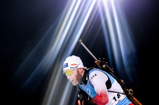 Биатлон. I этап Кубка мира. Мужчины. Индивидуальная гонка