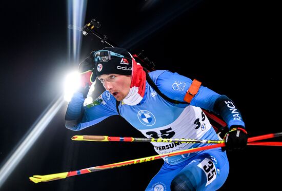 Биатлон. I этап Кубка мира. Мужчины. Индивидуальная гонка