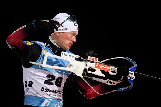 Биатлон. I этап Кубка мира. Мужчины. Индивидуальная гонка