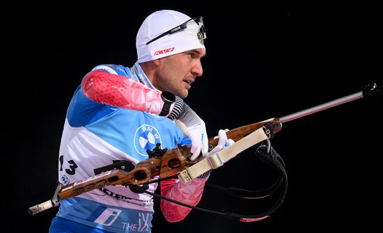 Биатлон. I этап Кубка мира. Мужчины. Индивидуальная гонка