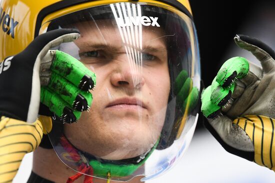 Санный спорт. II этап Кубка мира. Мужчины