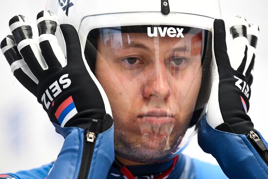 Санный спорт. II этап Кубка мира. Мужчины