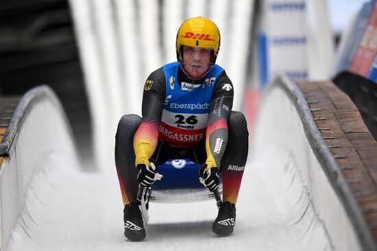 Санный спорт. II этап Кубка мира. Мужчины