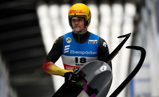 Санный спорт. II этап Кубка мира. Мужчины