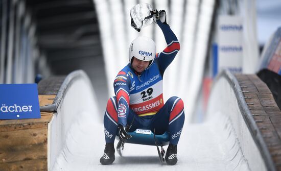 Санный спорт. II этап Кубка мира. Мужчины