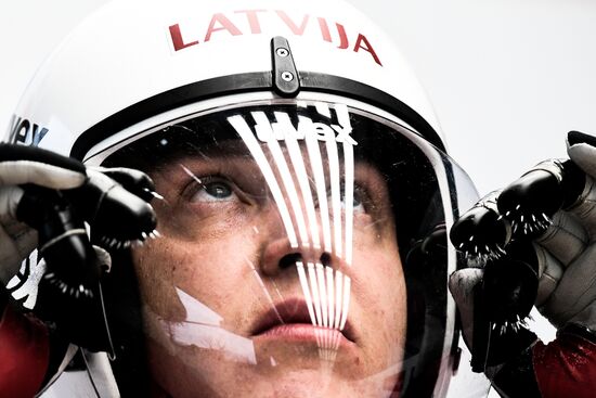 Санный спорт. II этап Кубка мира. Мужчины