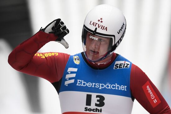 Санный спорт. II этап Кубка мира. Мужчины