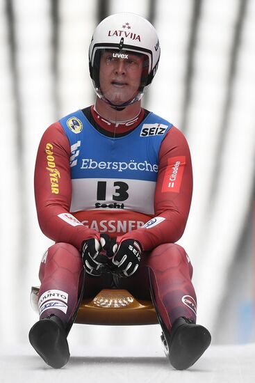 Санный спорт. II этап Кубка мира. Мужчины