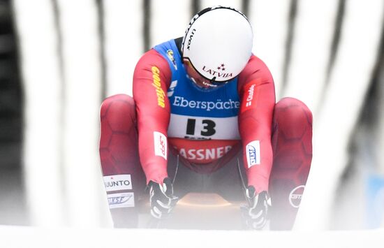 Санный спорт. II этап Кубка мира. Мужчины